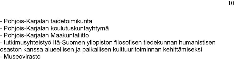 tutkimusyhteistyö Itä-Suomen yliopiston filosofisen tiedekunnan
