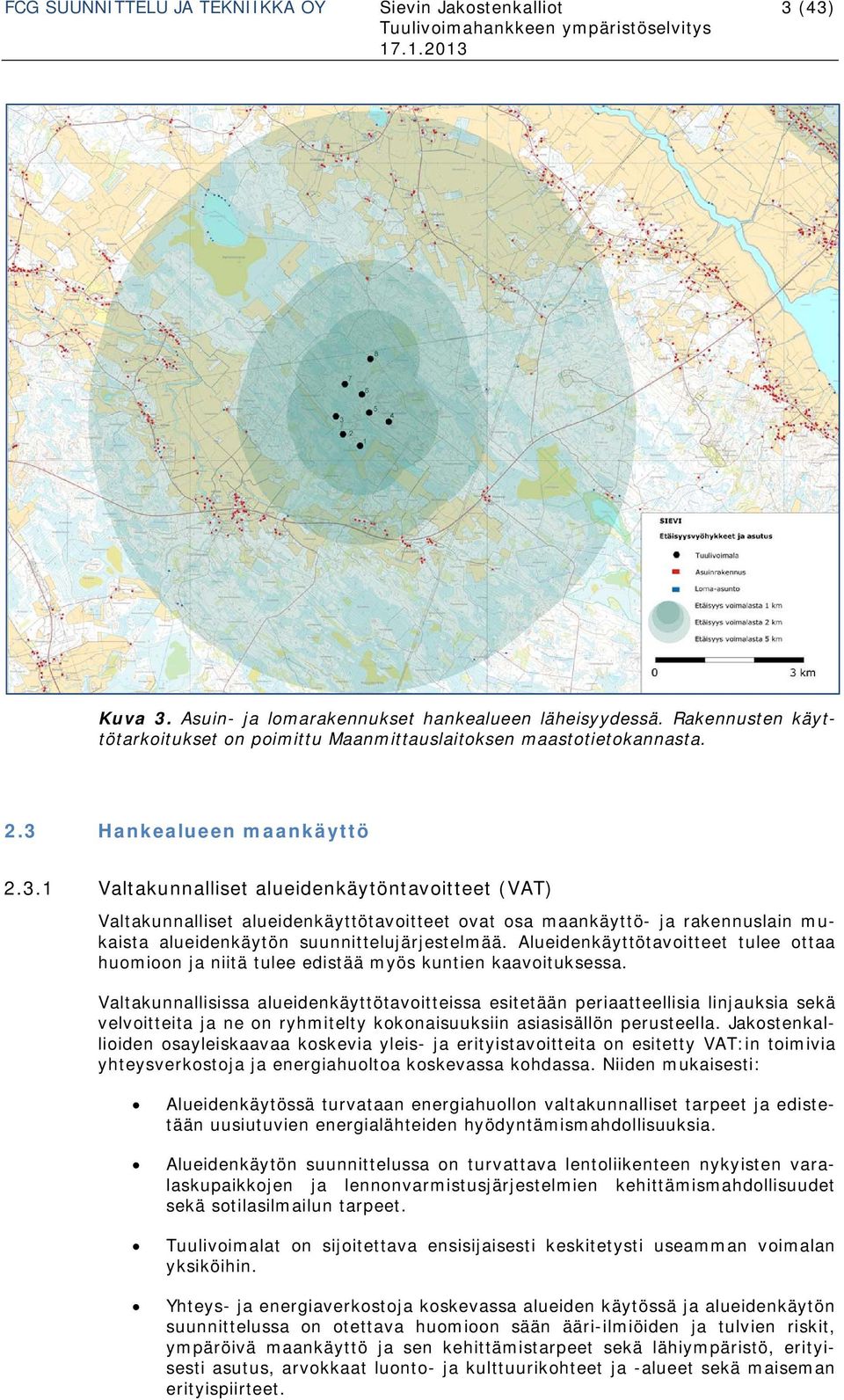 Hankealueen maankäyttö 2.3.