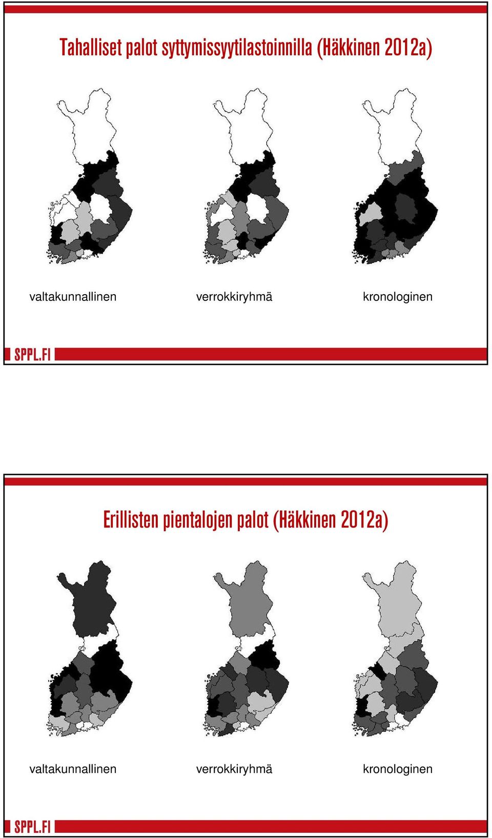 kronologinen Erillisten pientalojen palot 