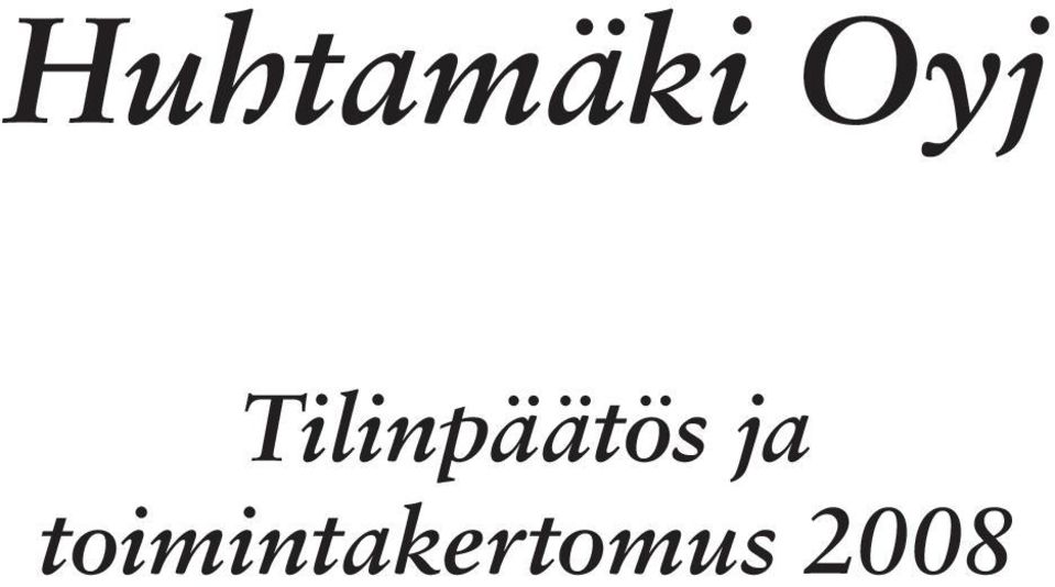 Tilinpäätös