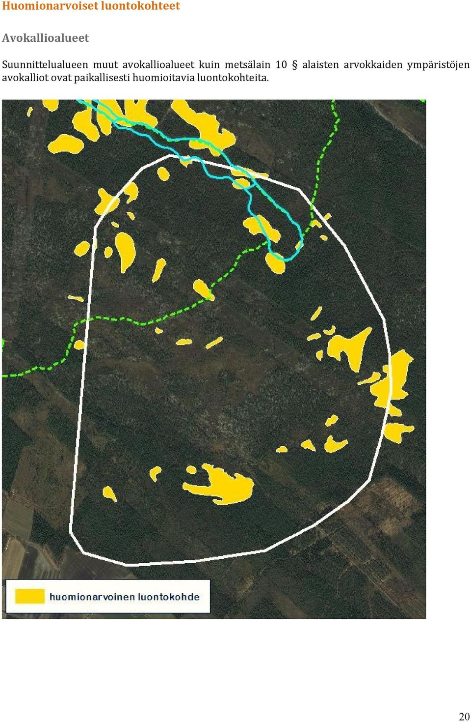 metsälain 10 alaisten arvokkaiden ympäristöjen