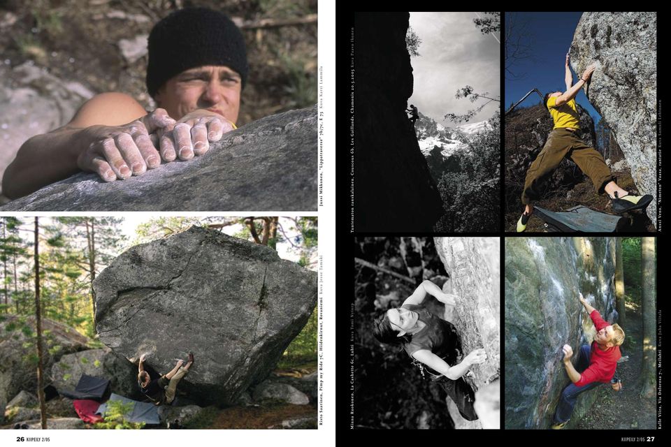 ranskalainen, Couscous 6b, Les Gaillands, Chamonix 20.5.