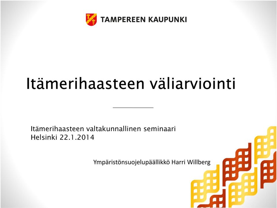 valtakunnallinen seminaari