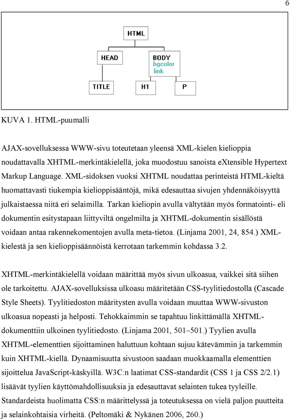 Tarkan kieliopin avulla vältytään myös formatointi- eli dokumentin esitystapaan liittyviltä ongelmilta ja XHTML-dokumentin sisällöstä voidaan antaa rakennekomentojen avulla meta-tietoa.