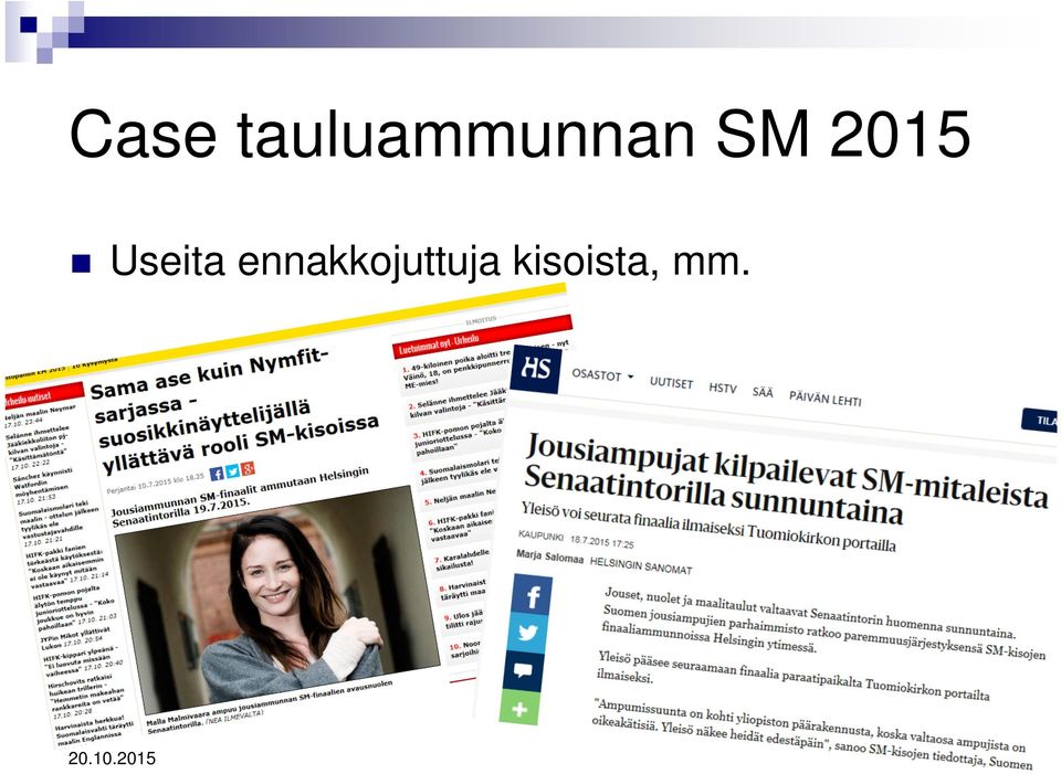 SM 2015 Useita