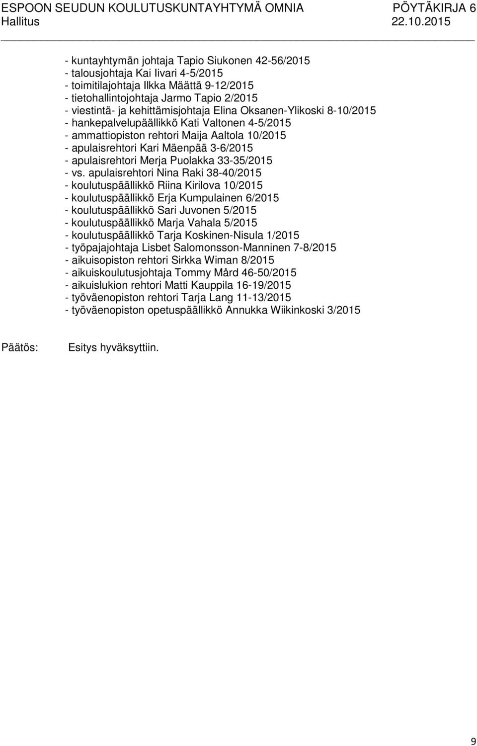 apulaisrehtori Merja Puolakka 33-35/2015 - vs.