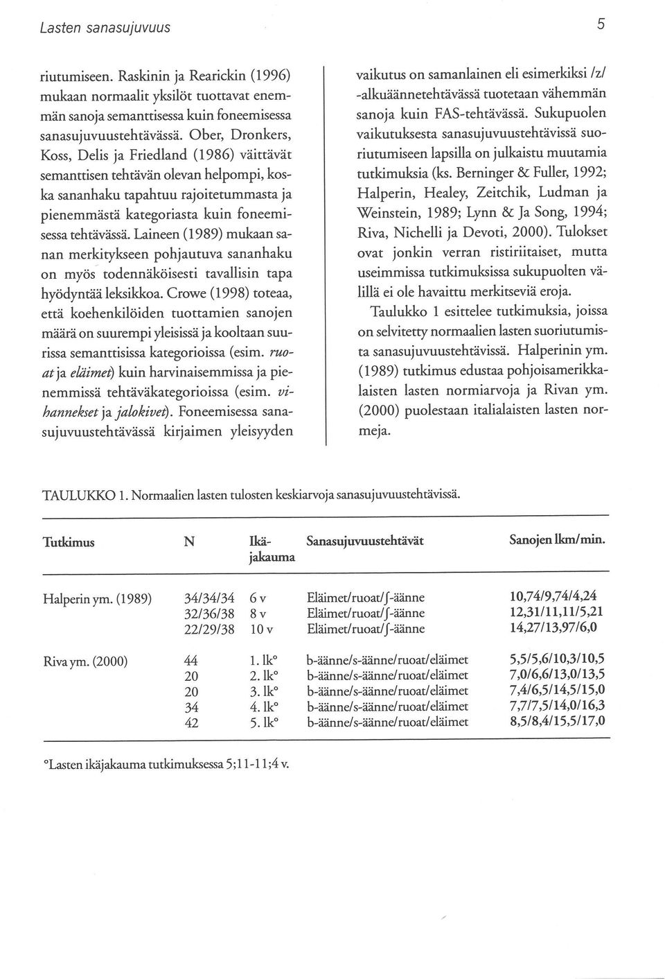 Laineen (1989) mukaansanan merkitykseen pohjautuva sananhaku on myös todennäköisesti tavallisin tapa hyödyntää leksikkoa.