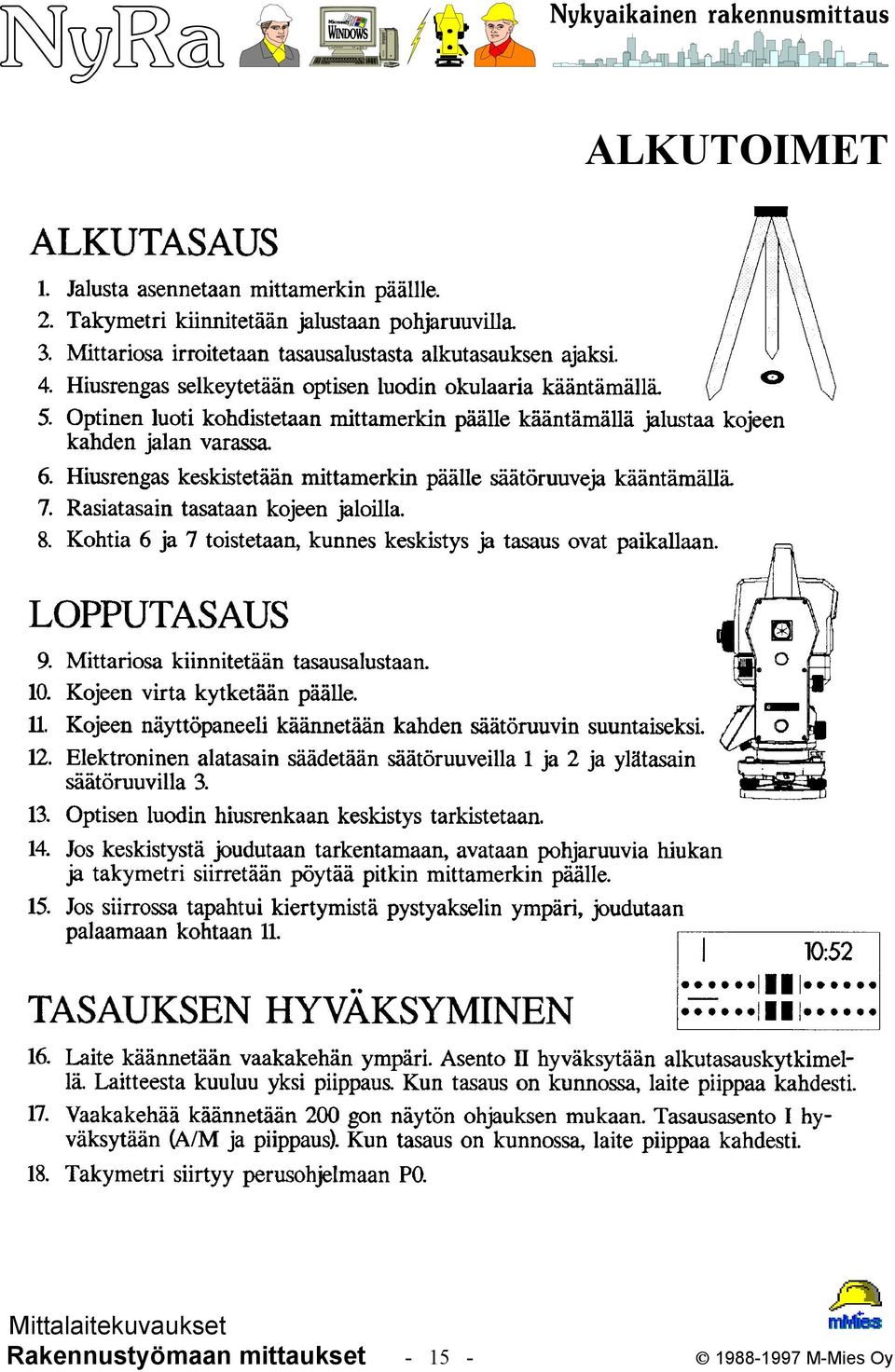 mittaukset -