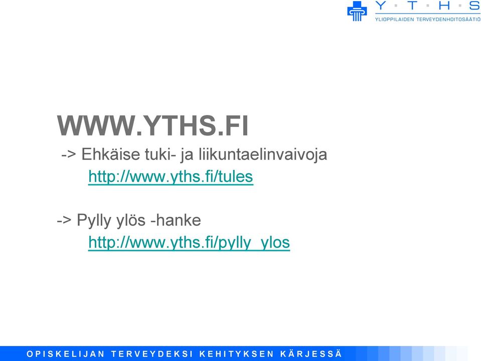 liikuntaelinvaivoja http://www.