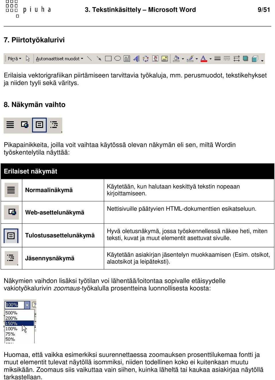 keskittyä tekstin nopeaan kirjoittamiseen. Nettisivuille päätyvien HTML-dokumenttien esikatseluun.