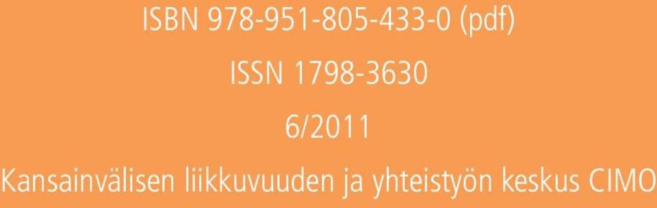 6/2011 Kansainvälisen