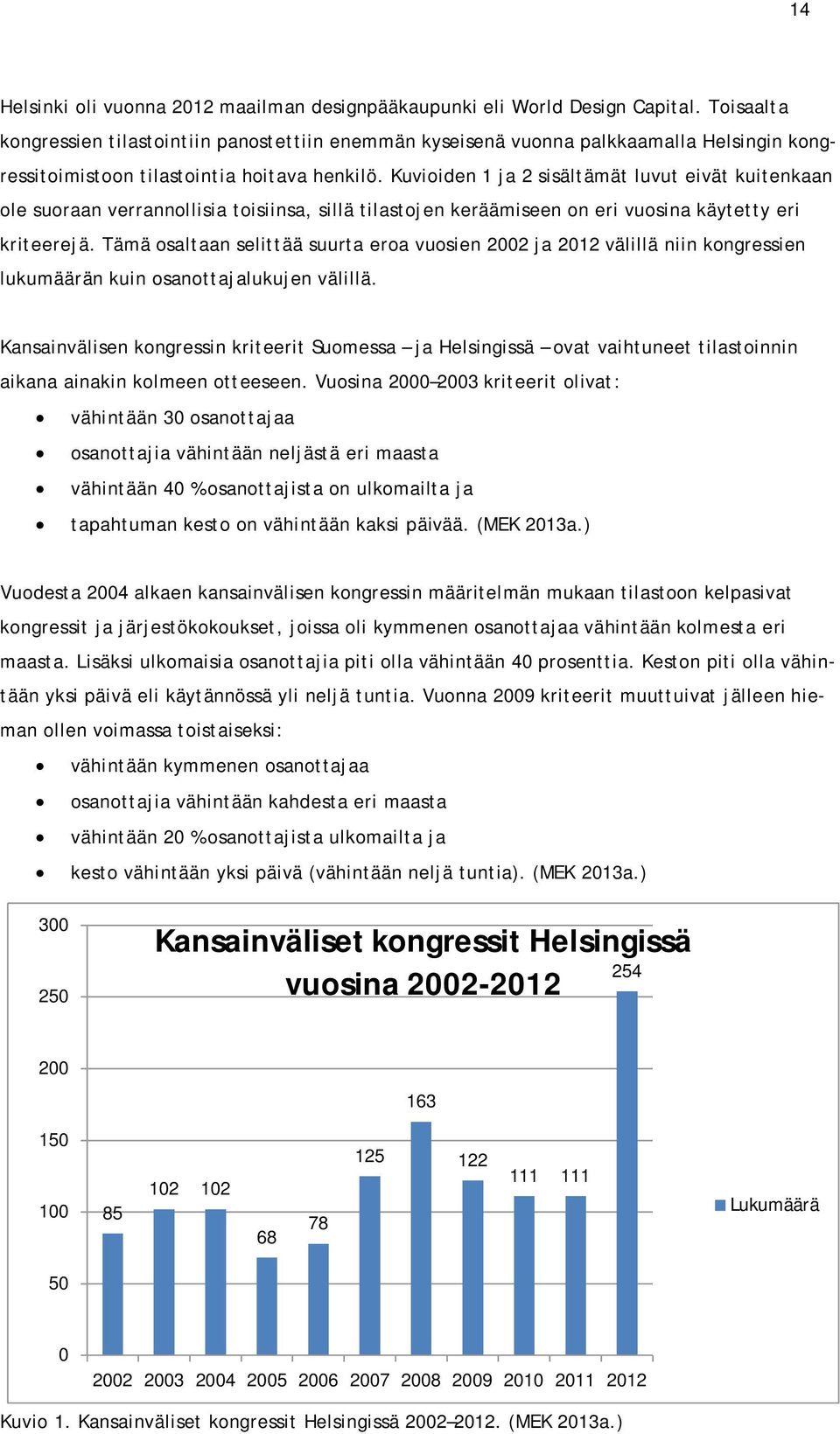 Kuvioiden 1 ja 2 sisältämät luvut eivät kuitenkaan ole suoraan verrannollisia toisiinsa, sillä tilastojen keräämiseen on eri vuosina käytetty eri kriteerejä.