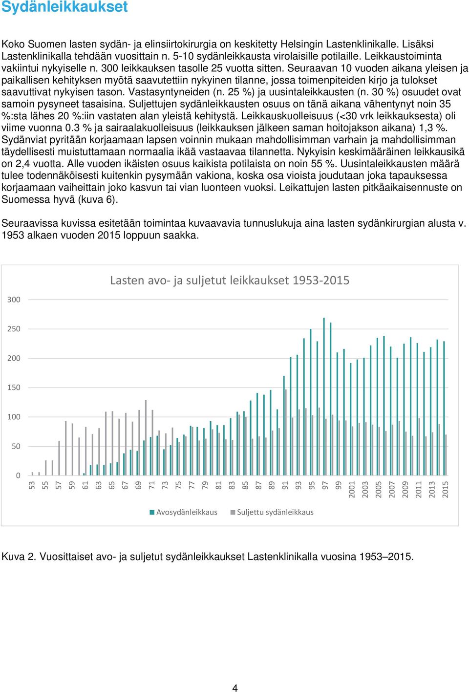 Seuraavan 1 vuoden aikana yleisen ja paikallisen kehityksen myötä saavutettiin nykyinen tilanne, jossa toimenpiteiden kirjo ja tulokset saavuttivat nykyisen tason. Vastasyntyneiden (n.