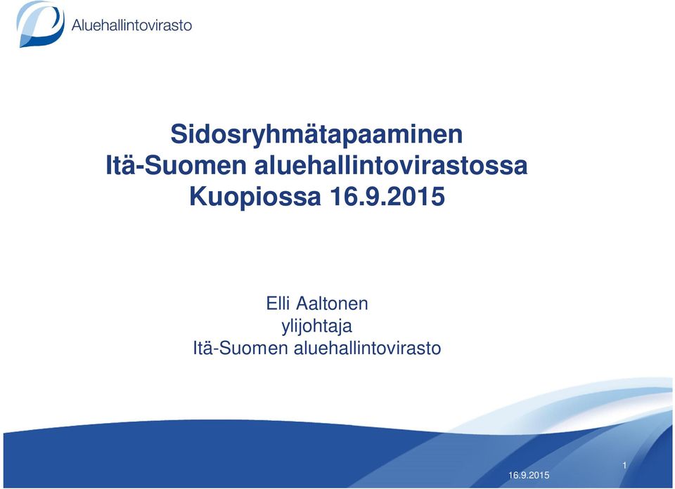 Kuopiossa 16.9.