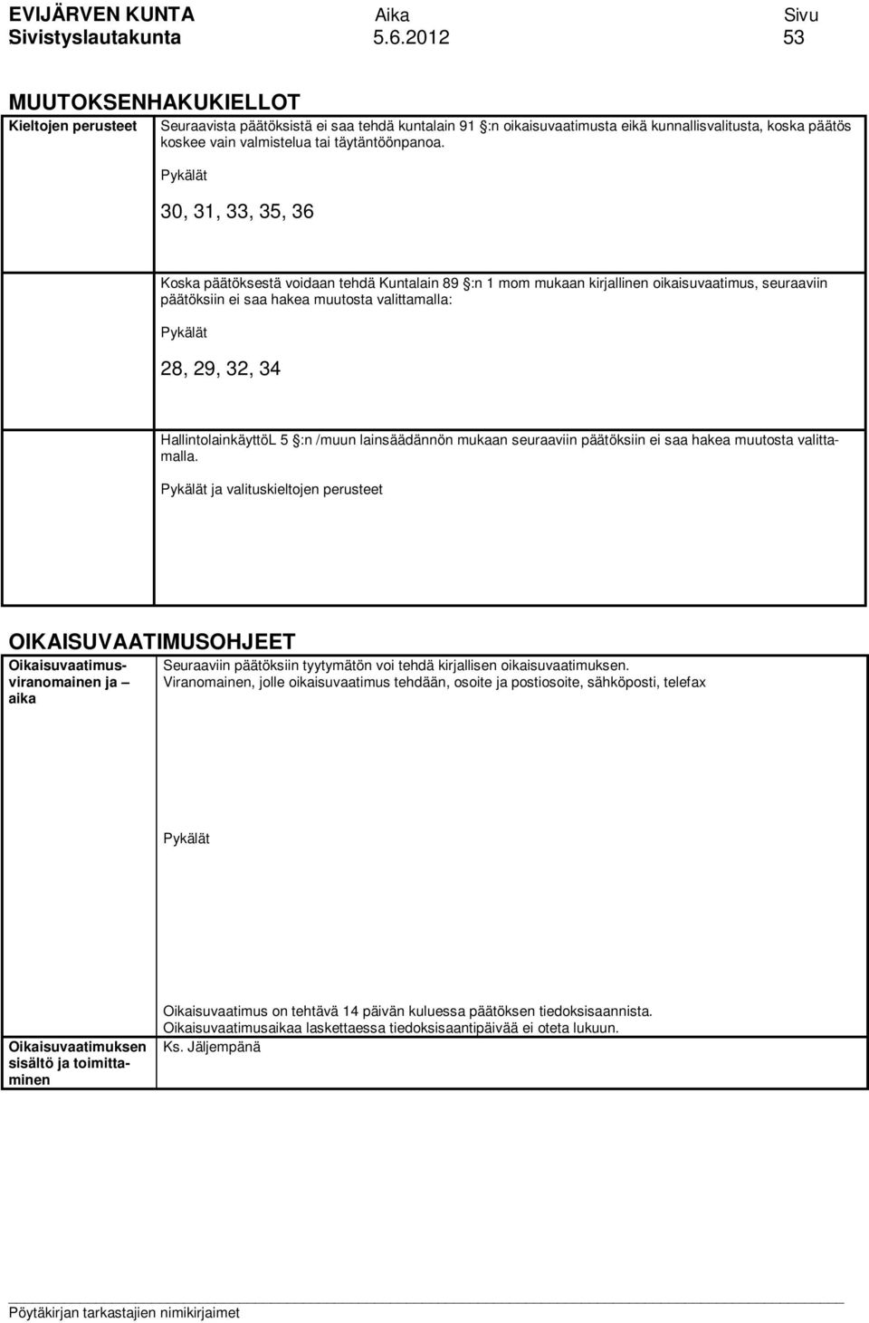 täytäntöönpanoa.