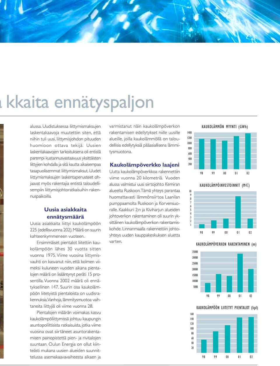 Uudet liittymismaksujen laskentaperusteet ohjaavat myös rakentajia entistä taloudellisempiin liittymisjohtoratkaisuihin rakennuspaikoilla.