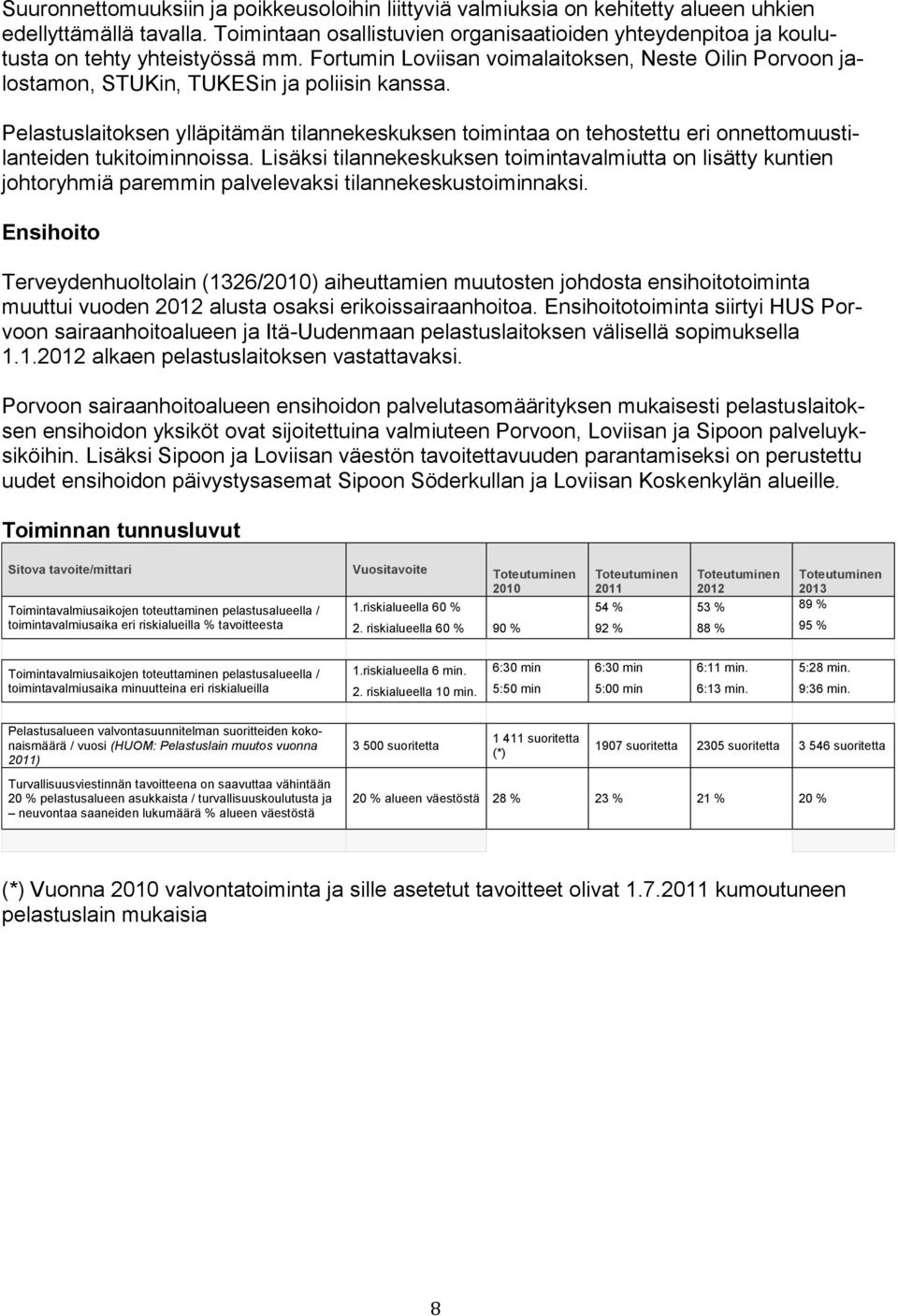 Pelastuslaitoksen ylläpitämän tilannekeskuksen toimintaa on tehostettu eri onnettomuustilanteiden tukitoiminnoissa.