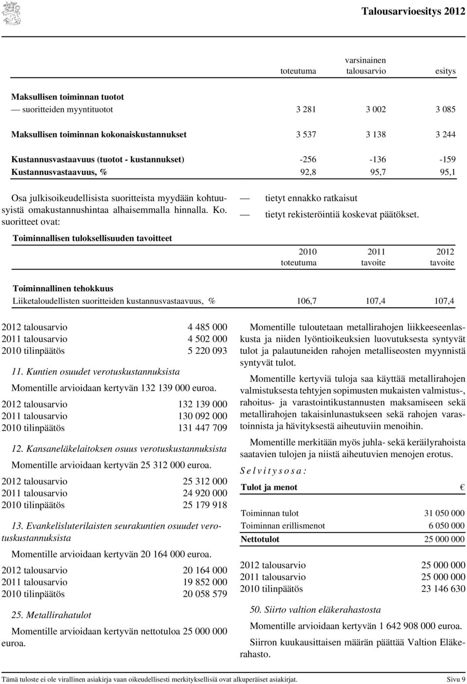 suoritteet ovat: tietyt ennakko ratkaisut tietyt rekisteröintiä koskevat päätökset.