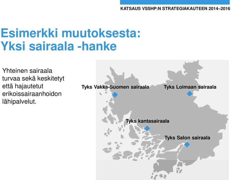 hajautetut erikoissairaanhoidon lähipalvelut.