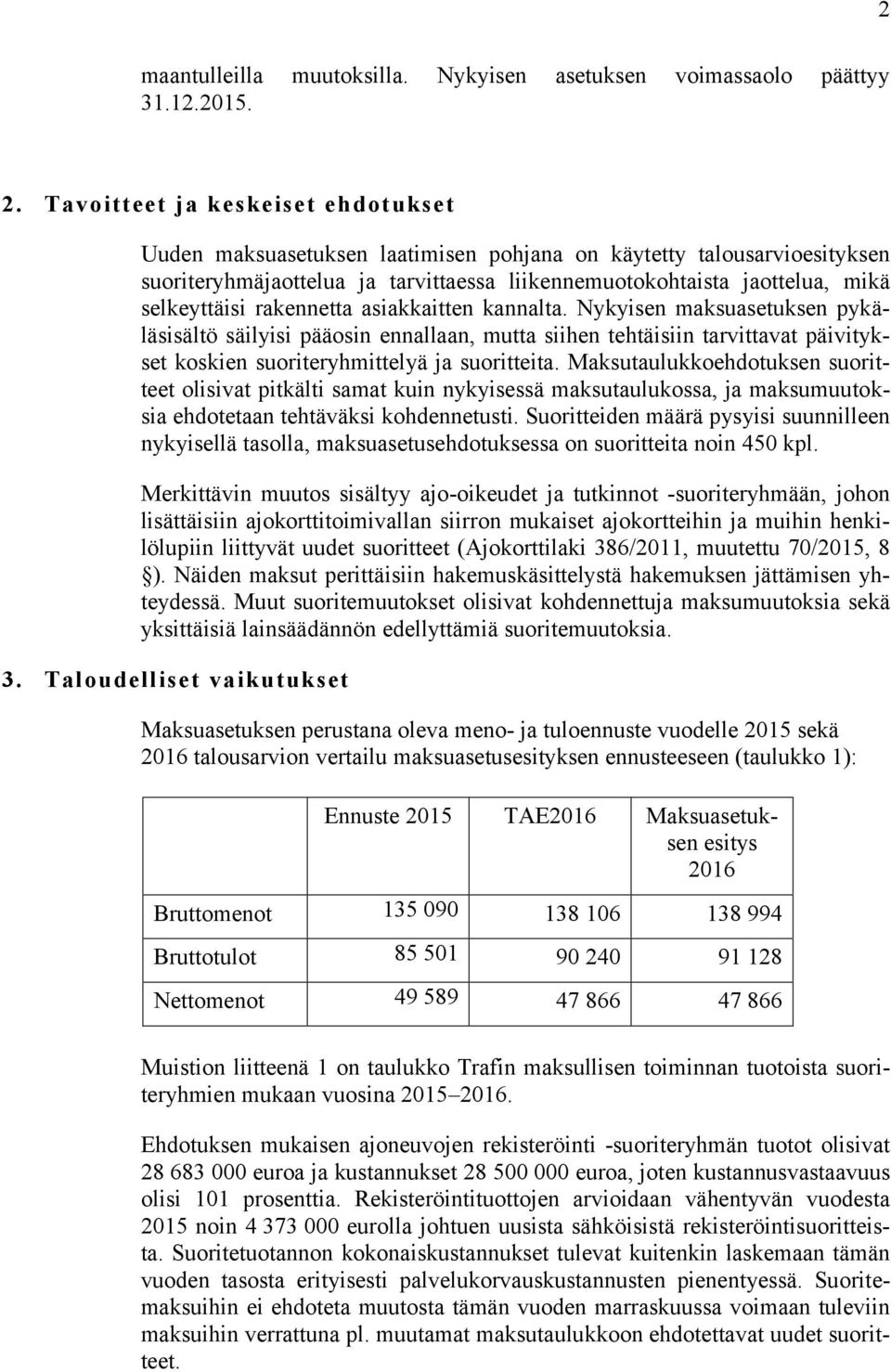 rakennetta asiakkaitten kannalta. Nykyisen maksuasetuksen pykäläsisältö säilyisi pääosin ennallaan, mutta siihen tehtäisiin tarvittavat päivitykset koskien suoriteryhmittelyä ja suoritteita.