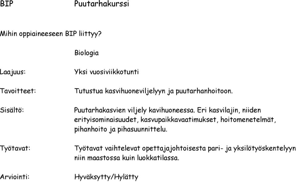 Puutarhakasvien viljely kavihuoneessa.