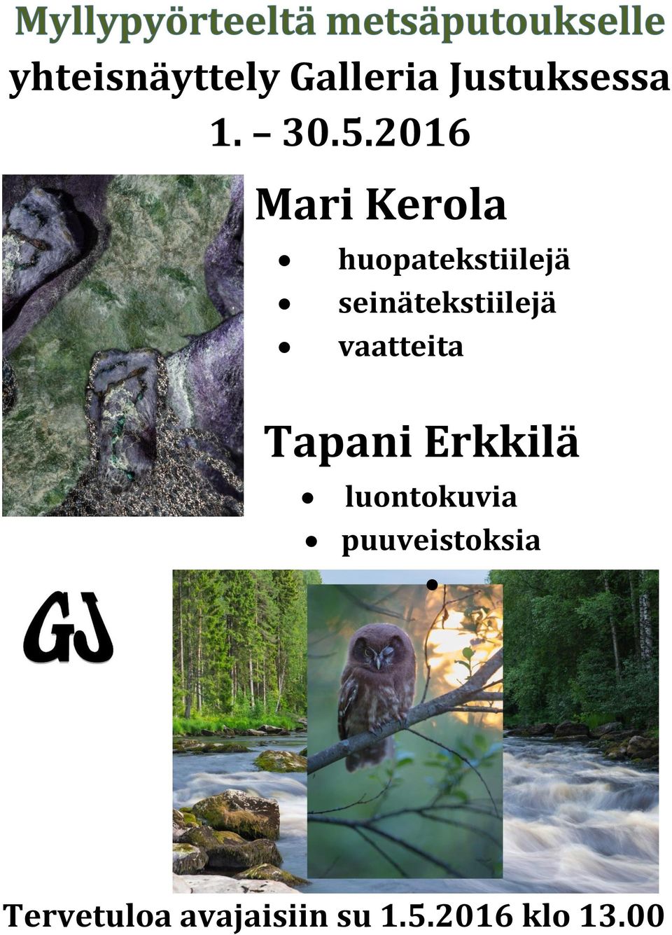 seinätekstiilejä vaatteita Tapani Erkkilä