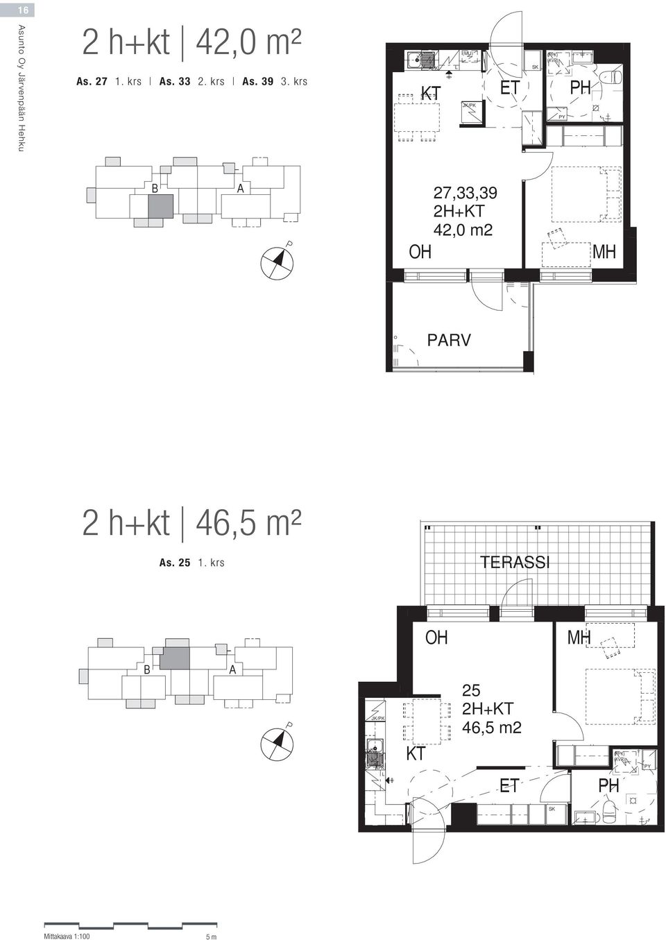 krs 27,33,39 2H+ 42,0 m2 2 h+kt 46,5