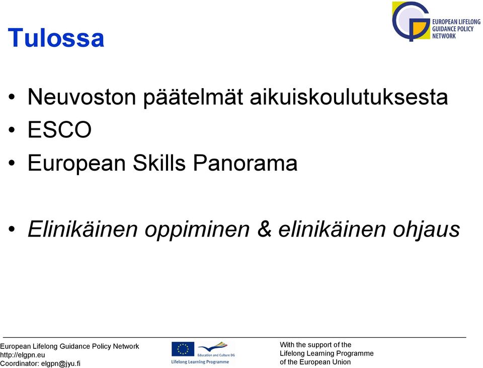 European Skills Panorama
