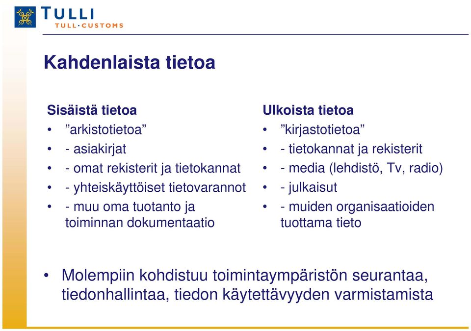 kirjastotietoa - tietokannat ja rekisterit - media (lehdistö, Tv, radio) -julkaisut - muiden