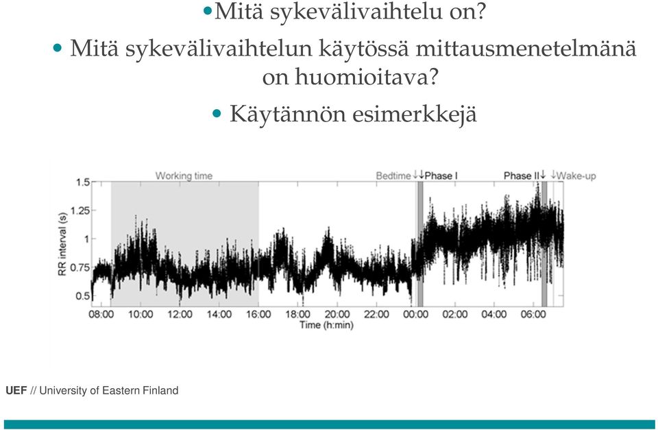 käytössä mittausmenetelmänä