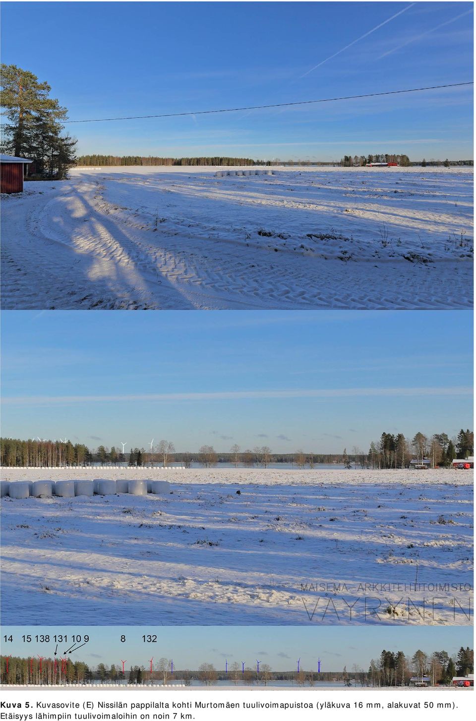 kohti Murtomäen tuulivoimapuistoa