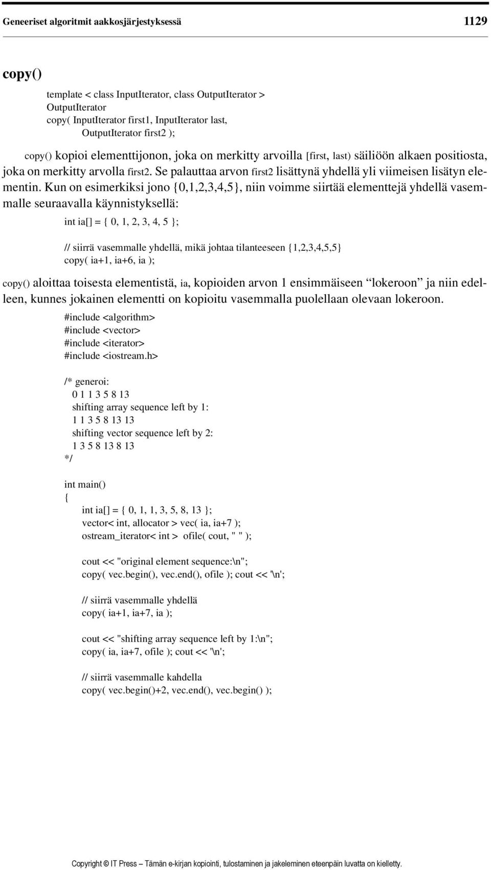 Se palauttaa arvon first2 lisättynä yhdellä yli viimeisen lisätyn elementin.