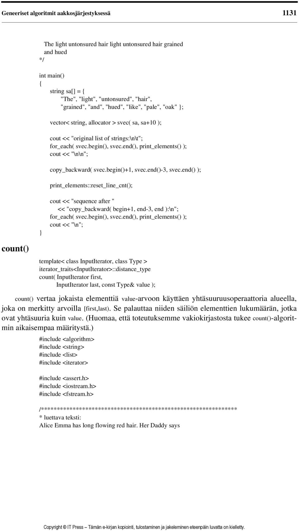 end(), print_elements() ); cout << "\n\n"; copy_backward( svec.begin()+1, svec.end()-3, svec.