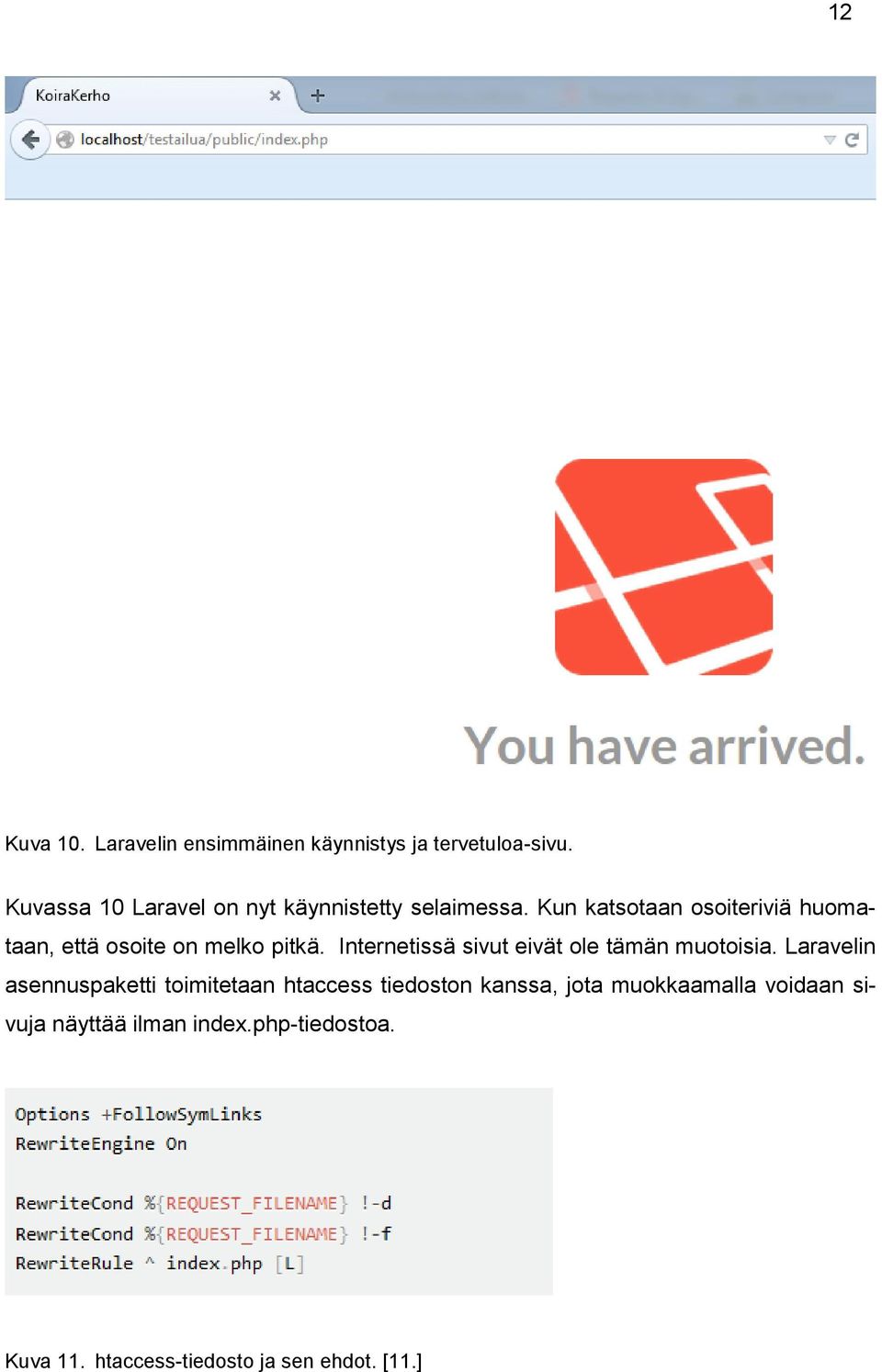 Kun katsotaan osoiteriviä huomataan, että osoite on melko pitkä.