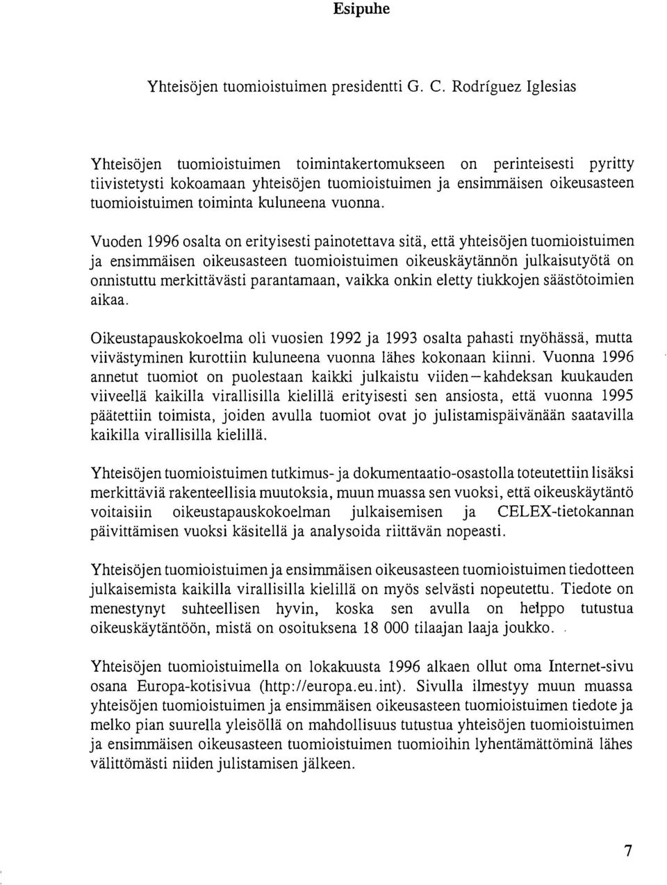 kuluneena vuonna.