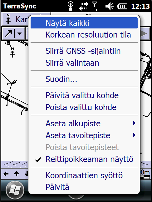 Liite 2 21(41) HUOM. Mikäli suoritetaan edellä mainittu vanhan mittauksen avaaminen, mittaus on vielä aktiivisena. Se on hyvä sulkea, kun tiedostoa ei enää haluta tutkia.