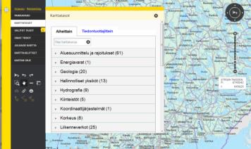 Käyttöliittymät Itsenäiset ohjelmistot ja sovellukset Portaalit ja selainsovellukset n. 10 000 hyödyntäjää 100 000.