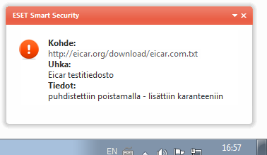 Huomautus: Emme suosittele oletusarvojen muuttamista, koska tavallisesti niiden muuttamiseen ei tulisi olla mitään syitä. 4.1.1.6.