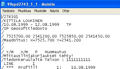 Kuva 69. Info kanava on valmiina databasessa. 7.3.