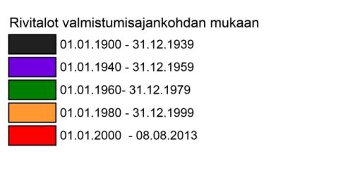 Vuosi 2009 olisi erityisesti kerrostaloasuntojen rakentamisessa heikko vuosi. Sen jälkeen varsinkin kerrostaloasuntojen rakentaminen on vilkastunut.