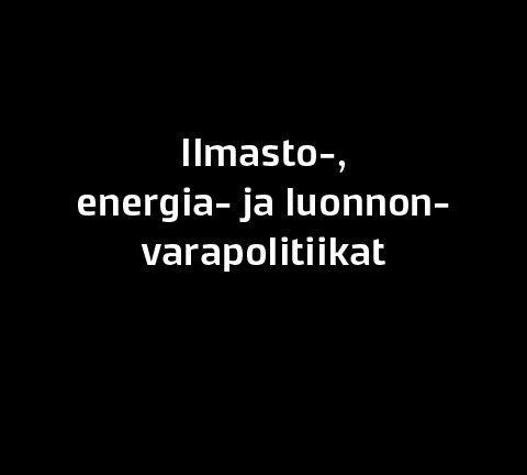 Luonnon ja ihmisten tarpeiden yhdistäminen on edellytys kestävälle yhteiskunnalliselle kehitykselle.