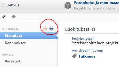 LaCRISiin kirjautuminen ja omat tiedot Linkki LaCRISiin on intran työkaluissa, mutta sinne voi mennä myös suoralla osoitteella: https://lacris.ulapland.fi/admin, kirjautuminen Haka-tunnisteilla.