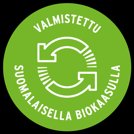 mykkanen@gasum.fi www.biokaasumerkki.fi www.ajakaasulla.