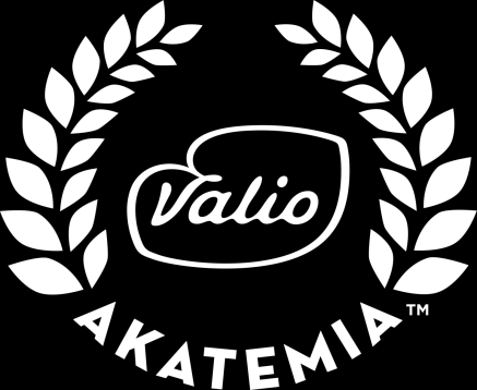 Valio Akatemia auttaa tekemään lasten ja nuorten unelmista totta Jakamalla raha-, ravitsemus, tuote- ja tapahtumastipendejä Tarjoamalla yhdessä ohjelman esikuvien