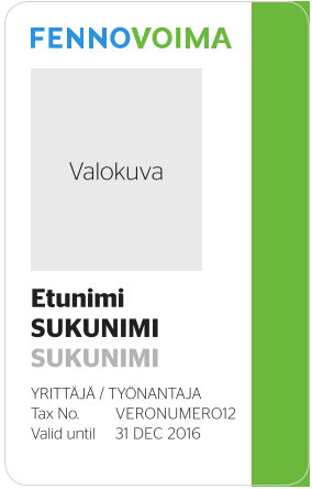 Aliurakoitsijan luvittaminen työmaalle