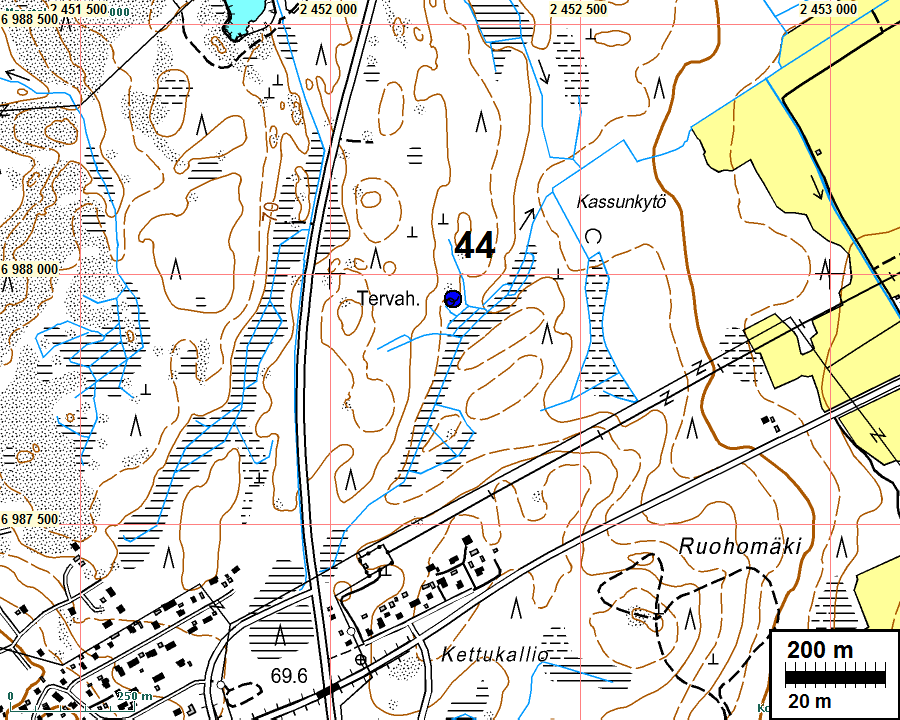 32 1: 12 000 LAPUA 45 HUHTA Rauh.