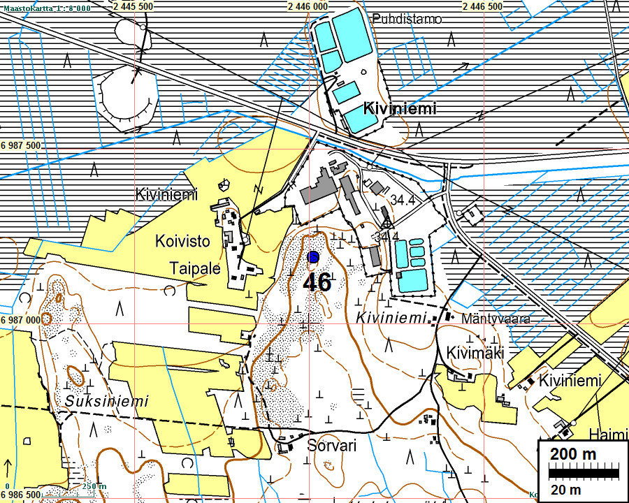 34 1: 12 000 LAPUA 47 PIISPANPENKKI Rauh.