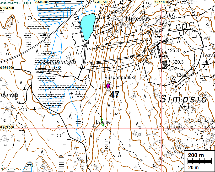 ti alueella vanhaa ratsupolkua ja mikä ei - jos sitä