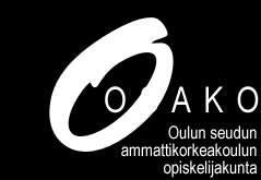 OULUN SEUDUN AMMATTIKORKEAKOULUN OPISKELIJAKUNNAN SYYSKOKOUS Aika 27.11.2013 kello 16.