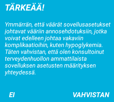 3.3.11 Asetusten viimeistely Kun olet valmis, voit poistua Asetukset -näkymästä napauttamalla nuolta sivun vasemmassa ylänurkassa.